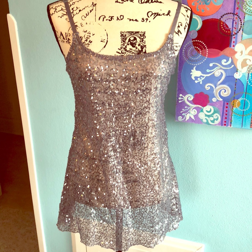 h.i.p. from Nordstrom sequin top size M